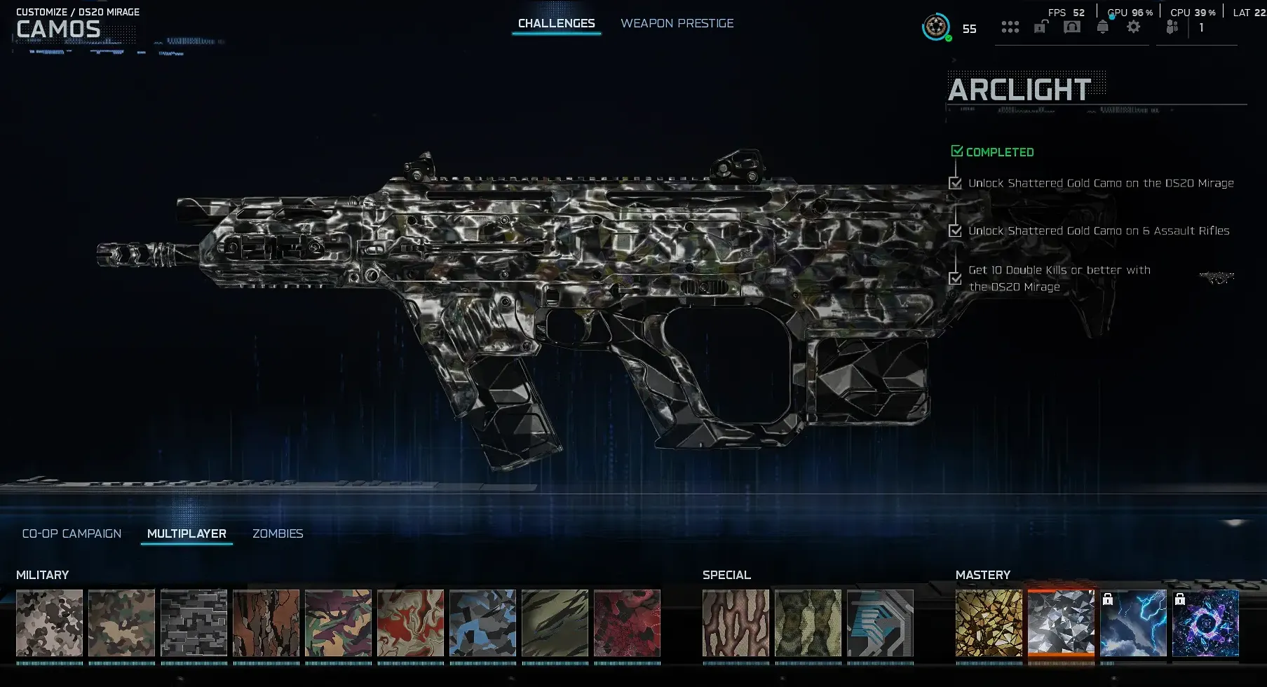 🛡️🔥 BO7 🔥🛡️ 12 Arclight 🚀 Prestige 1 🎨 156 Camos ✨ Level 55 🎯 Many Ops 🔗 Multi-Platform